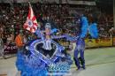 Desfile de Carumb en la pasarela del Samba
