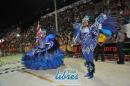 Desfile de Carumb en la pasarela del Samba