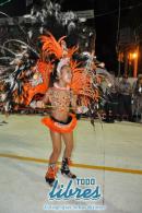 Desfile de Carumb en la pasarela del Samba