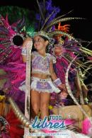 Desfile de Carumb en la pasarela del Samba