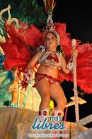 Desfile de Carumb en la pasarela del Samba