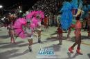 Desfile de Carumb en la pasarela del Samba