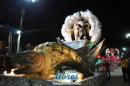 Desfile de Carumb en la pasarela del Samba