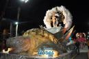 Desfile de Carumb en la pasarela del Samba