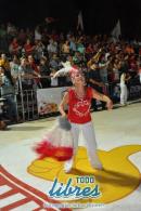 Desfile de Carumb en la pasarela del Samba