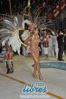 Desfile de Carumb en la pasarela del Samba