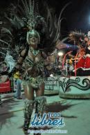 Desfile de Carumb en la pasarela del Samba
