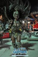 Desfile de Carumb en la pasarela del Samba