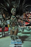 Desfile de Carumb en la pasarela del Samba