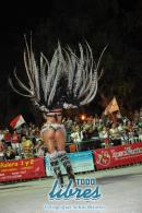 Desfile de Carumb en la pasarela del Samba