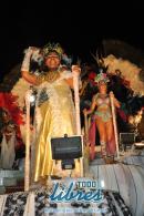 Desfile de Carumb en la pasarela del Samba