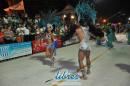 Desfile de Carumb en la pasarela del Samba