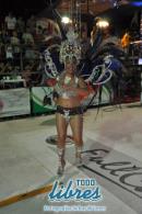 Desfile de Carumb en la pasarela del Samba