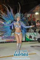 Desfile de Carumb en la pasarela del Samba