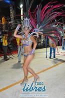 Desfile de Carumb en la pasarela del Samba