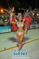Desfile de Carumb en la pasarela del Samba