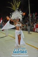 Desfile de Carumb en la pasarela del Samba
