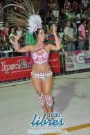 Desfile de Carumb en la pasarela del Samba