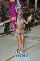 Desfile de Carumb en la pasarela del Samba
