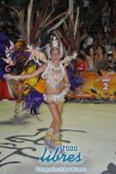 Desfile de Carumb en la pasarela del Samba