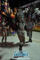 Desfile de Carumb en la pasarela del Samba