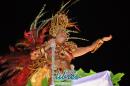 Desfile de Carumb en la pasarela del Samba