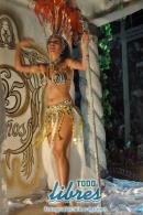 Desfile de Carumb en la pasarela del Samba