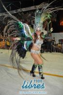 Desfile de Carumb en la pasarela del Samba