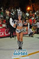 Desfile de Carumb en la pasarela del Samba
