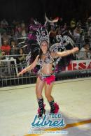 Desfile de Carumb en la pasarela del Samba