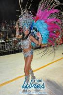 Desfile de Carumb en la pasarela del Samba