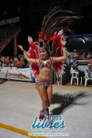 Desfile de Carumb en la pasarela del Samba