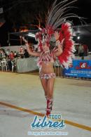 Desfile de Carumb en la pasarela del Samba