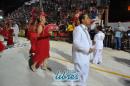 Desfile de Carumb en la pasarela del Samba