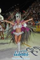 Desfile de Carumb en la pasarela del Samba