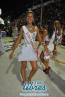 Desfile de Carumb en la pasarela del Samba
