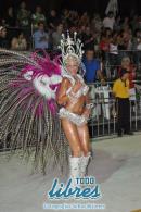 Desfile de Carumb en la pasarela del Samba