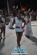 Desfile de Carumb en la pasarela del Samba