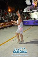 Desfile de Carumb en la pasarela del Samba
