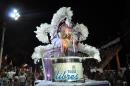 Desfile de Carumb en la pasarela del Samba