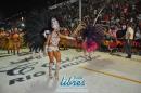 Desfile de Carumb en la pasarela del Samba