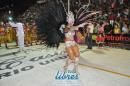 Desfile de Carumb en la pasarela del Samba