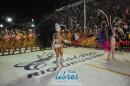 Desfile de Carumb en la pasarela del Samba