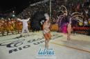 Desfile de Carumb en la pasarela del Samba