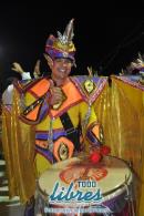 Desfile de Carumb en la pasarela del Samba