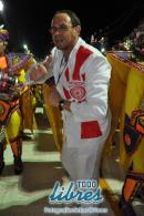 Desfile de Carumb en la pasarela del Samba