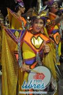 Desfile de Carumb en la pasarela del Samba