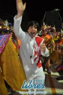 Desfile de Carumb en la pasarela del Samba