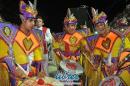 Desfile de Carumb en la pasarela del Samba