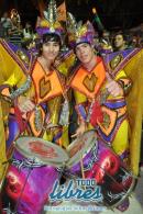 Desfile de Carumb en la pasarela del Samba